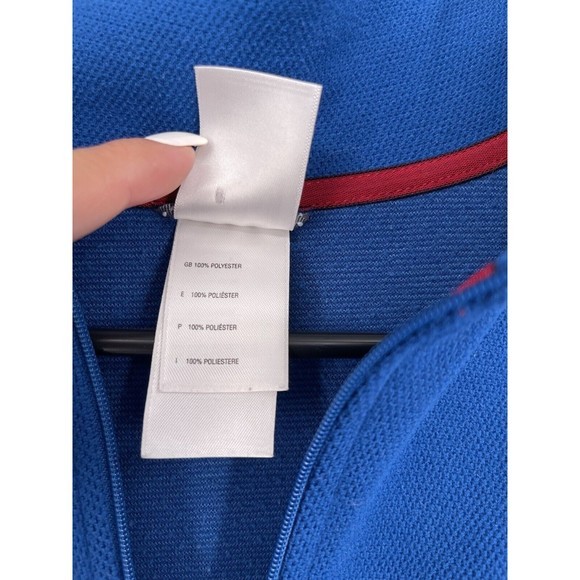 The‎ North Face Long Sleeve 1/2 Zip Men's S Blue Outdoor Sweatshirt - Picture 4 of 6